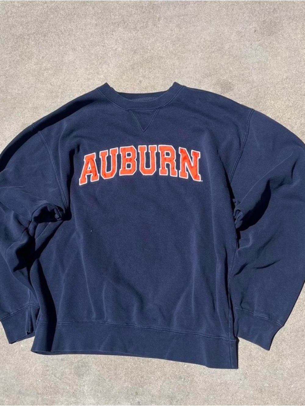 Auburn Navy Crewneck Sweatshirt